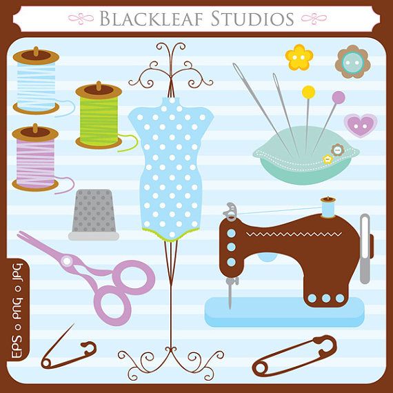Sewing Border Clipart | Free download on ClipArtMag