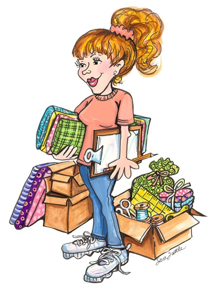 440x600 Women Quilting Clip Art Free Quilting Clip Art Rene Creates