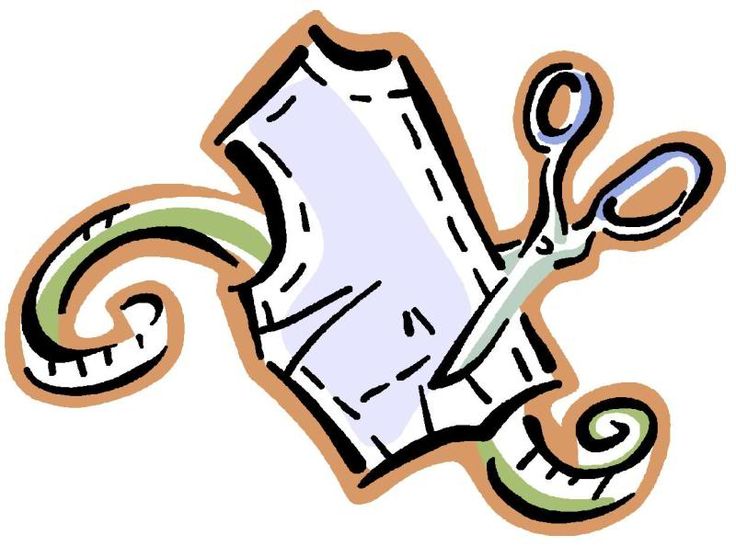 736x546 Sewing Pattern Clipart