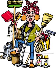 236x285 House Cleaning Clip Art