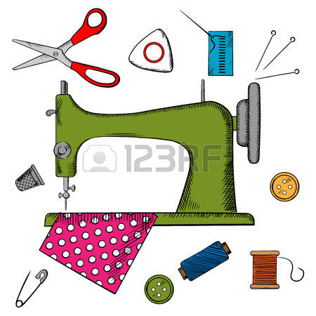 450x450 Sewing Equipment Clipart