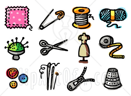 450x329 Home Economics Sewing Clipart