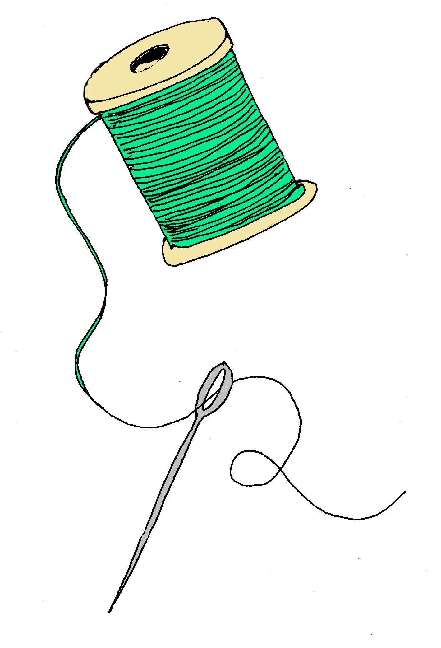 1419x2083 Sewing Clipart