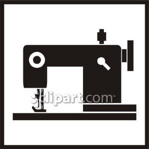 300x300 And White Sewing Machine