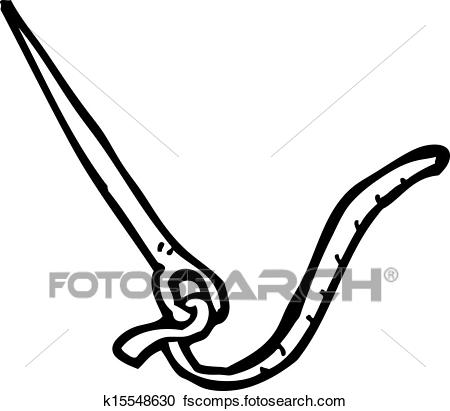 450x411 Clipart Of Sewing Needle Cartoon K15548630