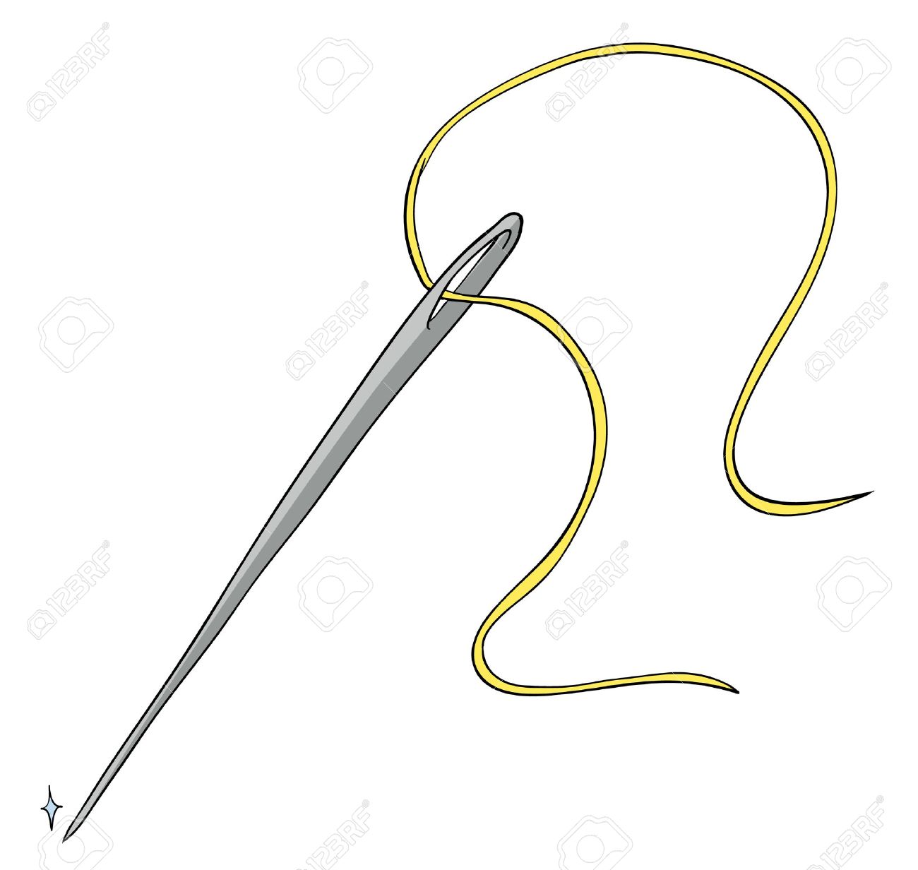 1300x1232 Needless Clipart Sewing Needle