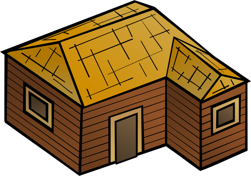 800x562 Hut Clipart Wooden House