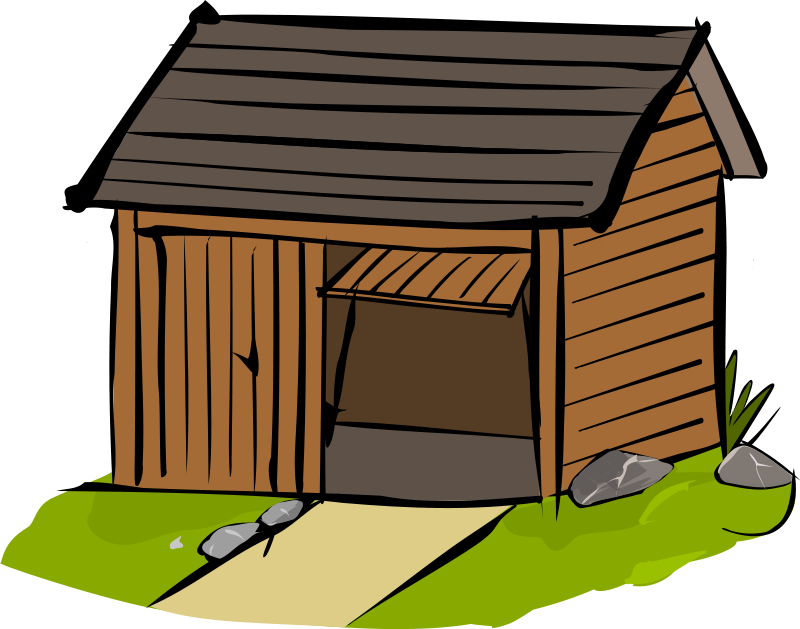 800x629 Shack Clipart Animated