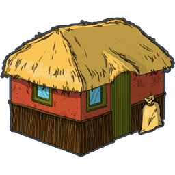 256x256 Shack Clipart Hut House