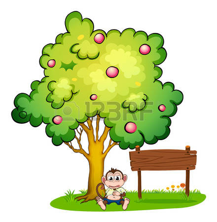 440x450 Resting In The Shade Of Trees Gorilla Clipart, Explore Pictures