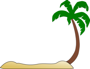 297x228 Beach Palm Tree Clip Art