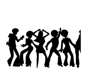 299x255 Disco Shadow Clip Art