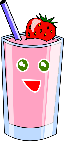 270x589 Strawberry Shake Clip Art