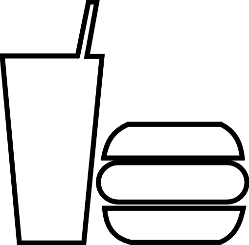 509x502 Clip Art Burger And Shake Clipart