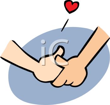 350x334 Holding Hands Shaking Clipart