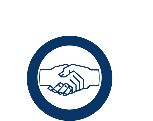 600x476 Blue Hand Shake Clip Art