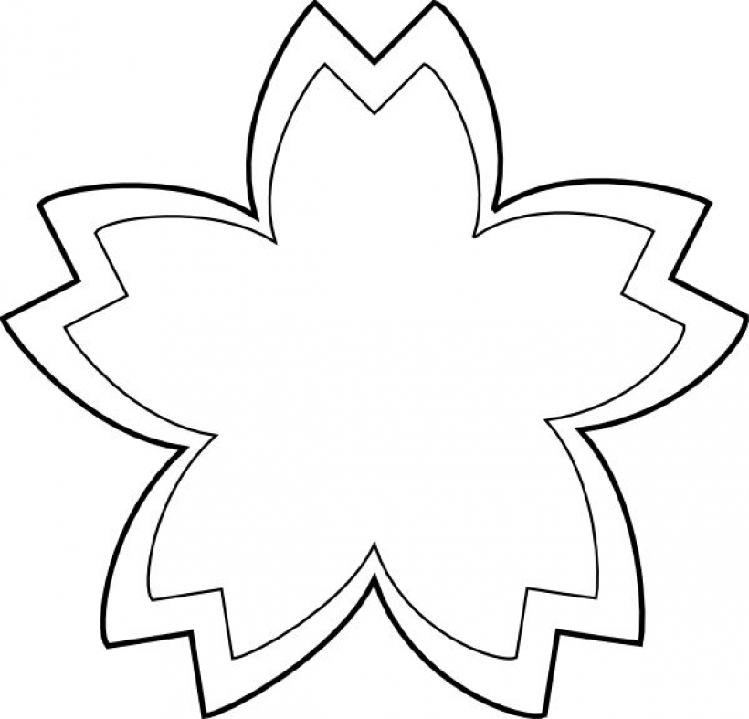 820x787 Flower Clip Art Outline Clipart Panda Free Clipart Images