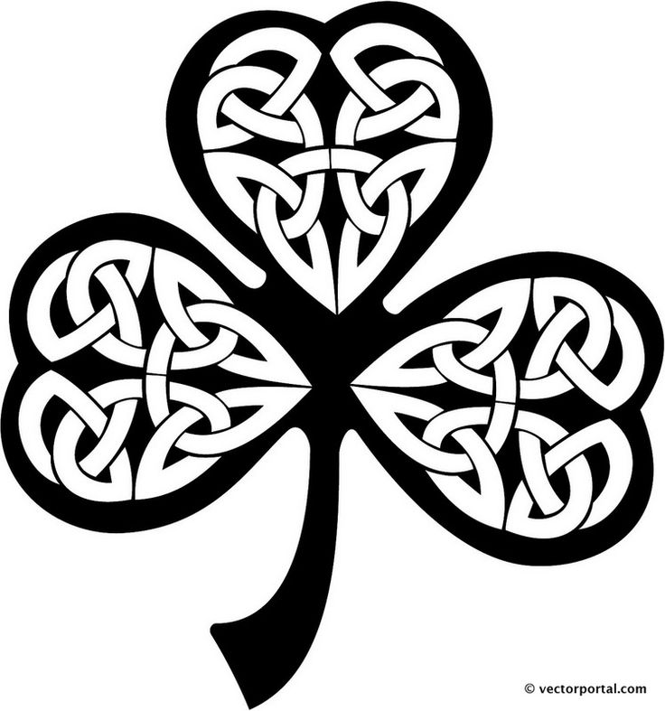 736x787 Celtic Clipart Black And White