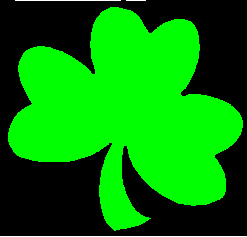 490x472 Free Shamrock Clipart