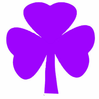 324x324 Purple Clipart Shamrock