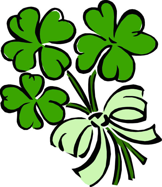 568x655 Bouquet Clipart Shamrock