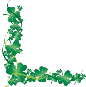 297x300 Shamrock Border Clip Art Many Interesting Cliparts