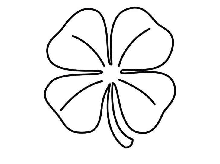 728x544 Crafts Field Of Shamrock Doodle Coloring Page Pages Draw St