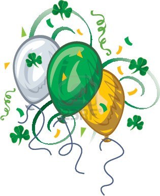 315x387 Shamrock Balloon Clipart
