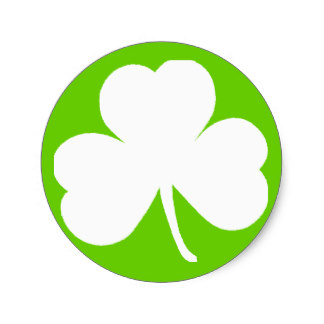 324x324 Shamrock Stickers Zazzle