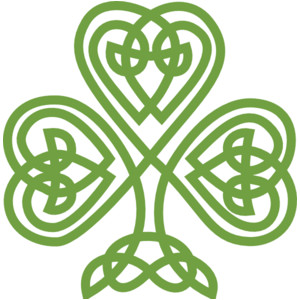 300x300 Celtic Shamrock Clipart Clipart Image