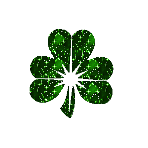 300x300 Glitter Shamrock