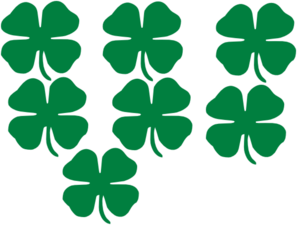 297x225 Shamrocks Clip Art