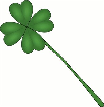 339x350 Free Clovers And Shamrocks Clipart