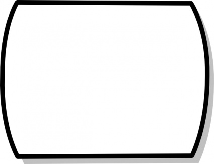 425x326 Shapes Clip Art Black And White Clipart Panda