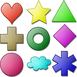 300x299 Shapes Clip Art For Kids Clipart Panda