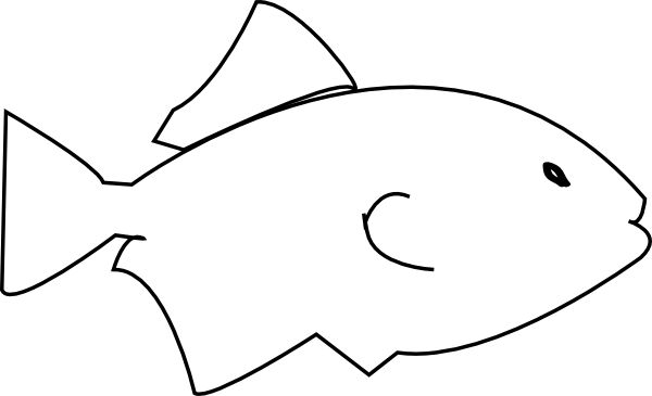 600x365 Fish Shape Clip Art
