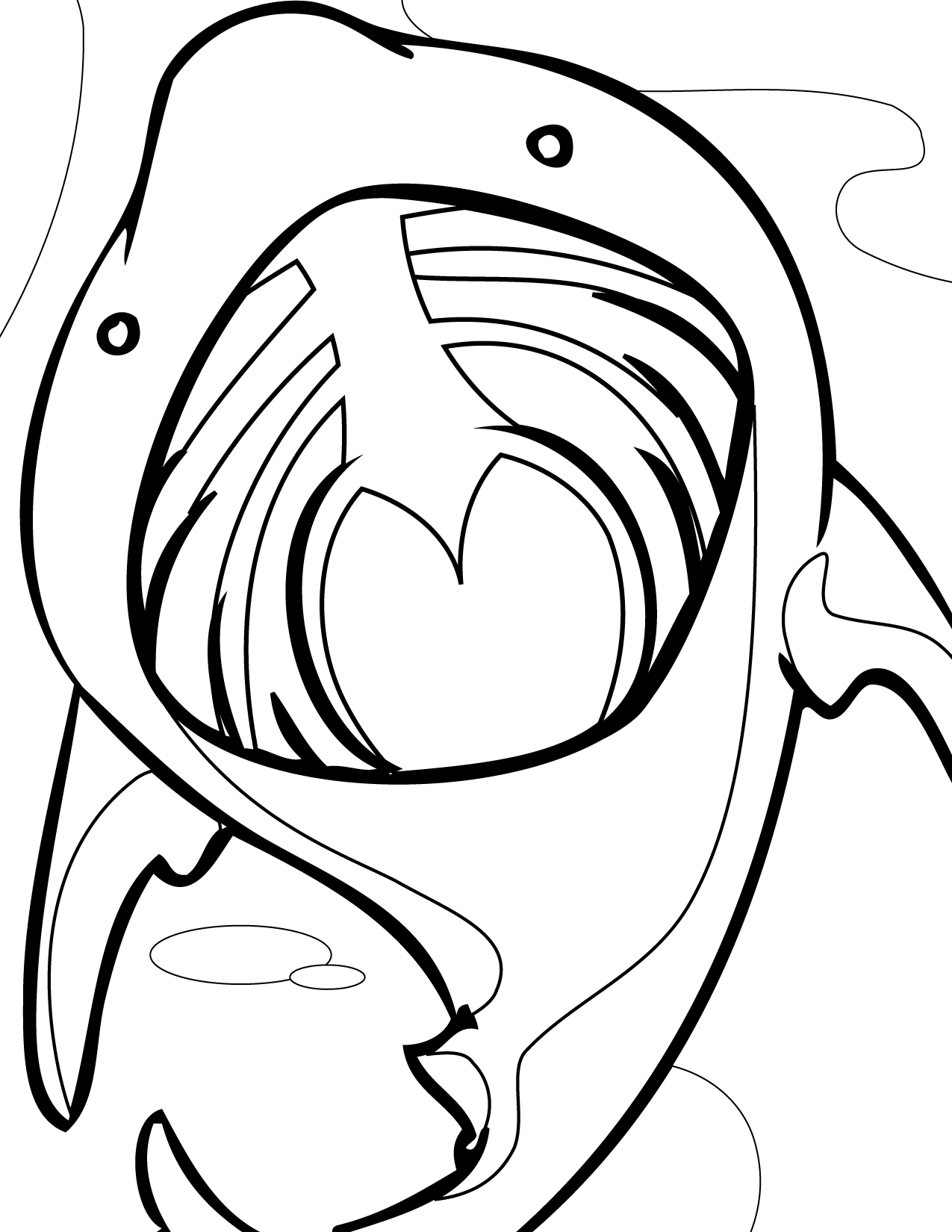 1275x1650 Shark Coloring Pages (19)