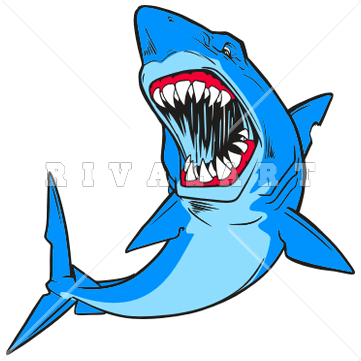 361x361 Shark Clipart Mascot