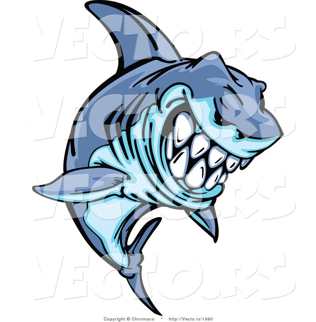 1024x1044 Fierce Shark Clip Art Cliparts