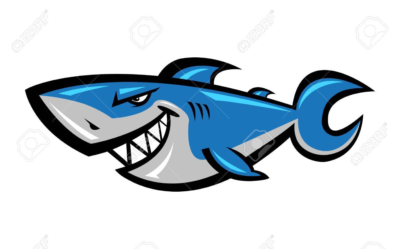 1300x812 Shark Vector Illustration Royalty Free Cliparts, Vectors,