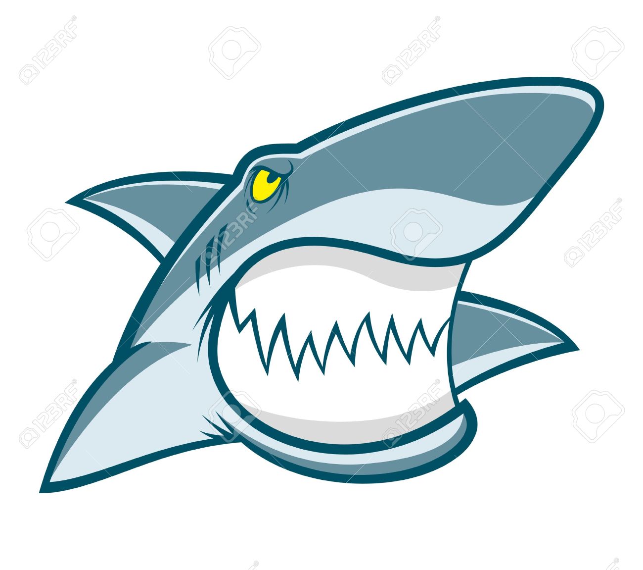 1300x1151 Fins Clipart Shark Head