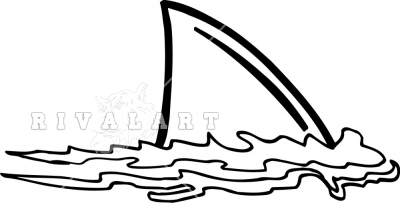 400x203 Shark Clipart Fin