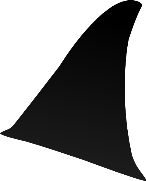486x600 Hammerhead Clipart Shark Fin