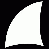 200x200 Shark Fin Outline Clipart 2182838