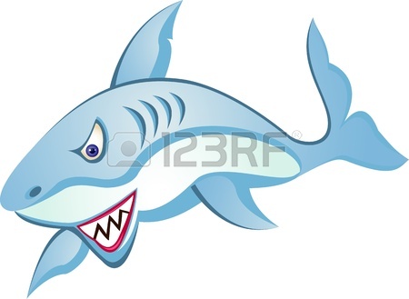 450x329 Funny Shark Cartoon Royalty Free Cliparts, Vectors, And Stock