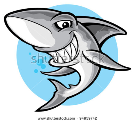 450x408 Great White Shark Clipart Cartoon