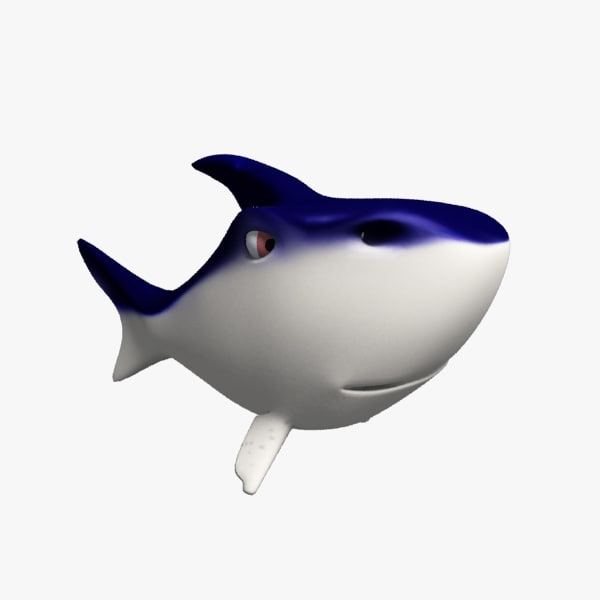 600x600 Model Chubby Shark Cartoon