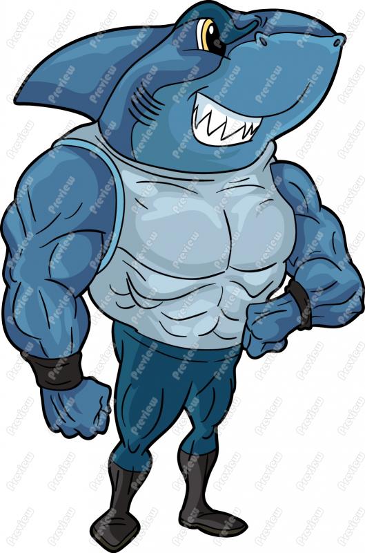 529x800 Cartoon Shark Clip Art