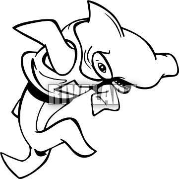 361x360 Hammerhead Shark Clip Art Clipart Panda