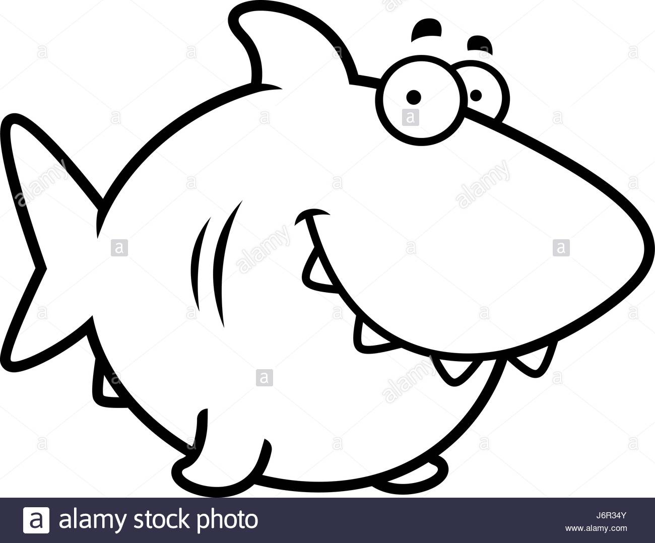 1300x1078 Illustration Shark Smiling Stock Photos Amp Illustration Shark